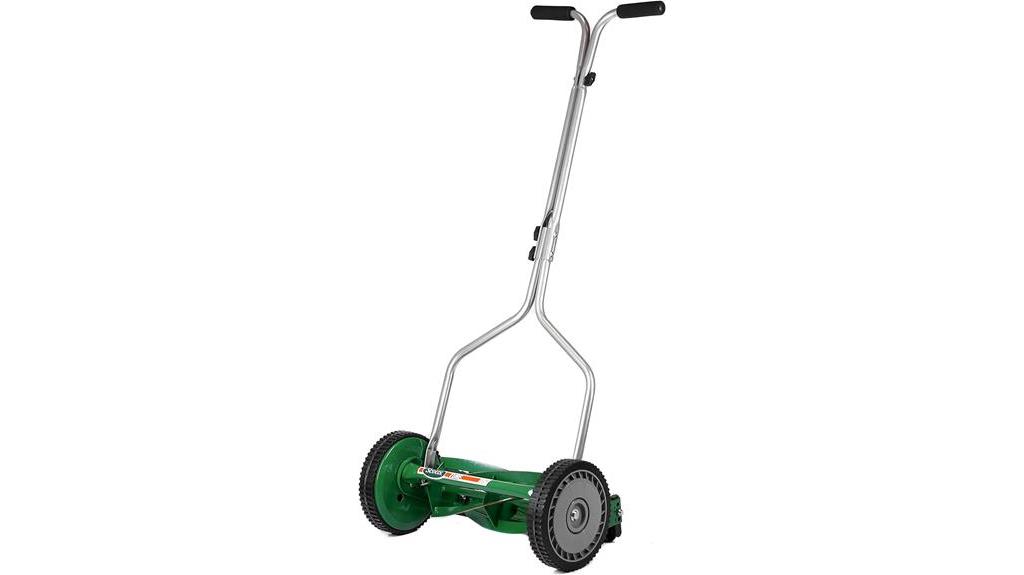 14 inch 5 blade reel mower