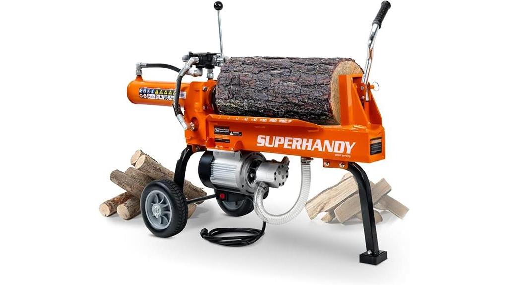 14 ton electric log splitter