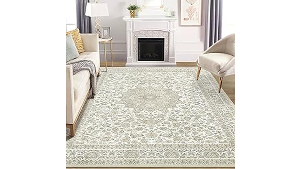 5x7 floral area rug