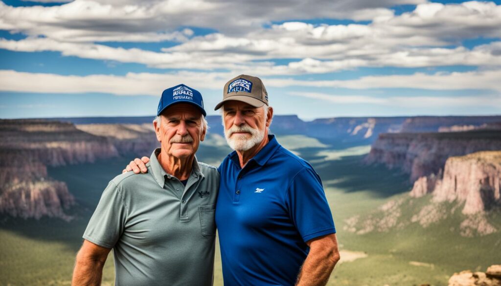 Tommy Lee Jones and Austin Leonard Jones