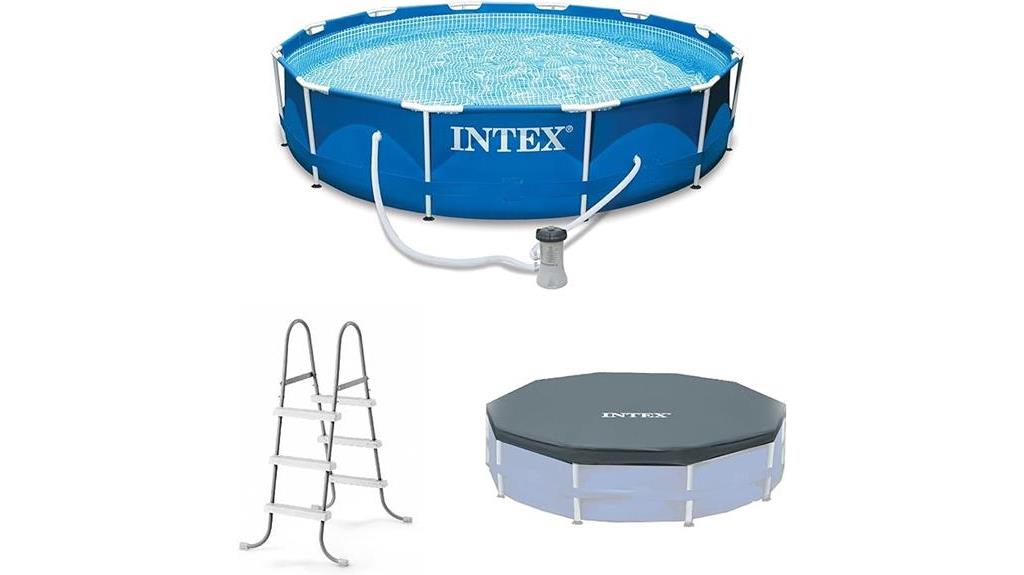 above ground pool set