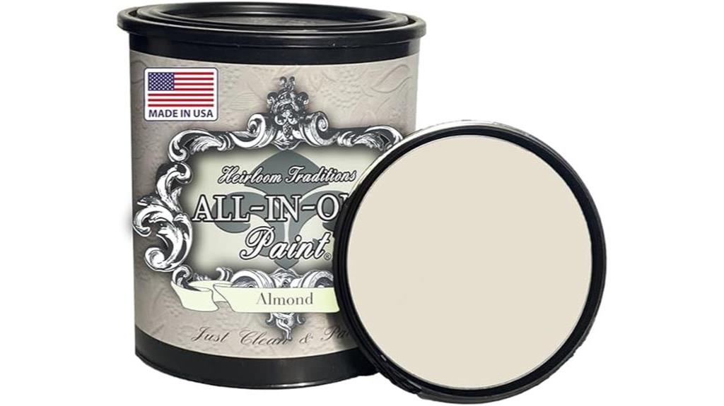 almond off white paint quart