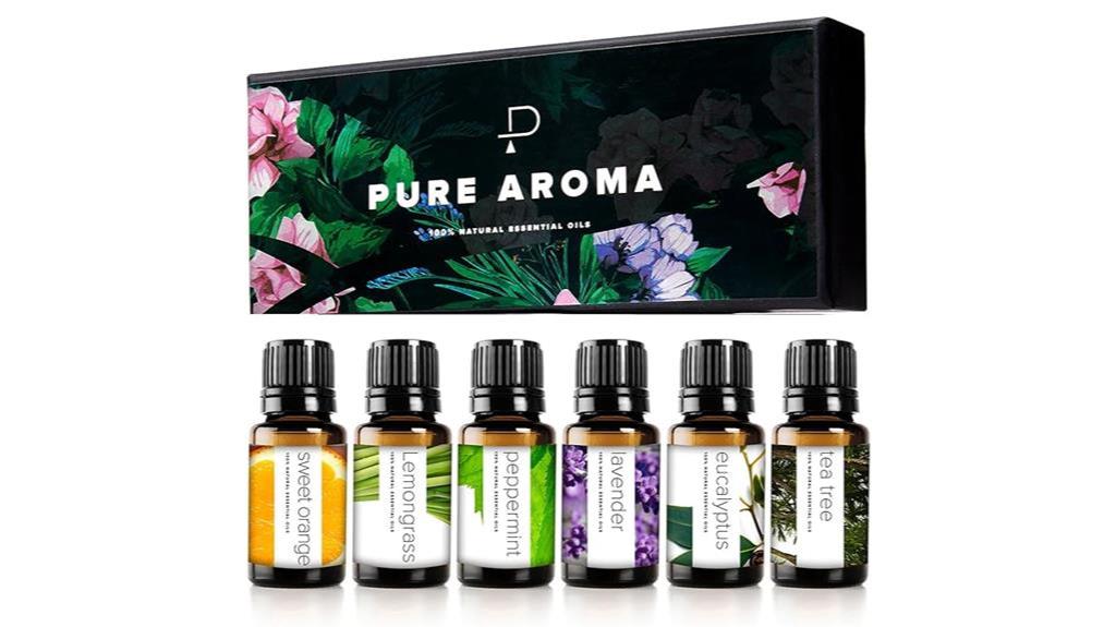 aromatherapy oils gift set