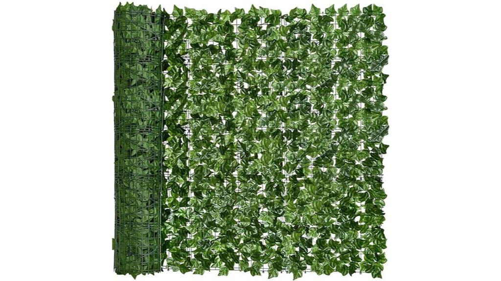 artificial ivy fence decor