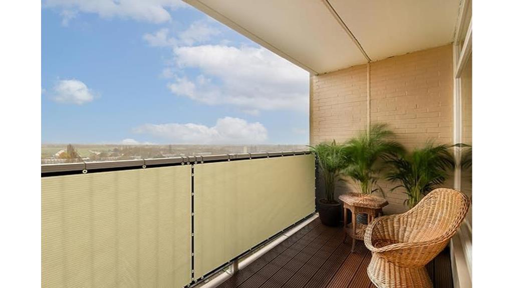 balcony privacy screen solution