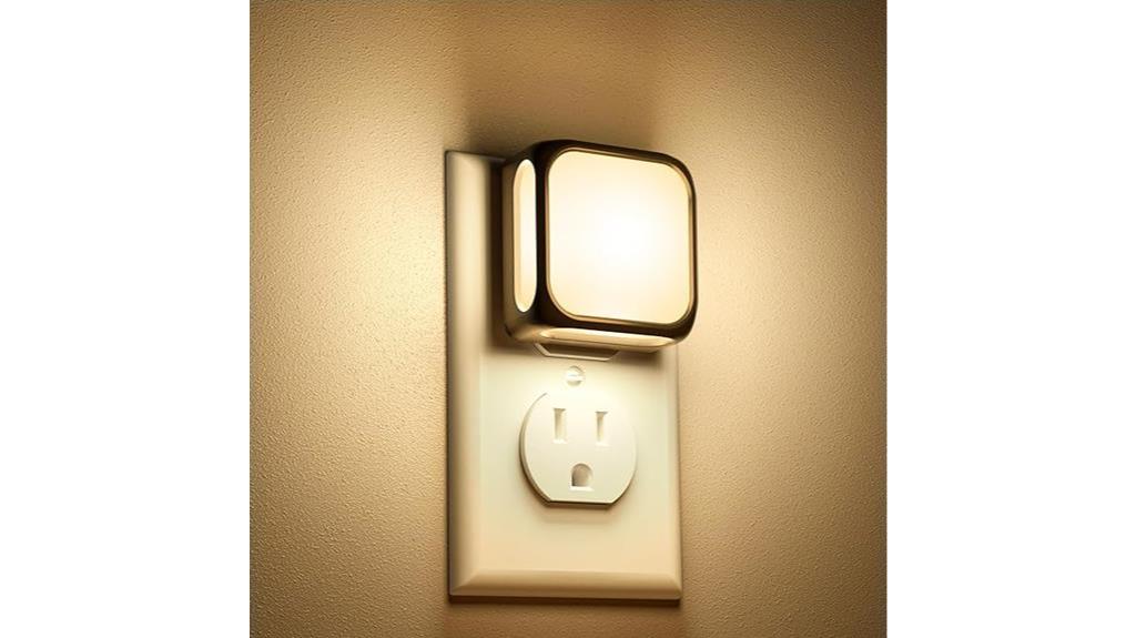 bathroom night lights plug