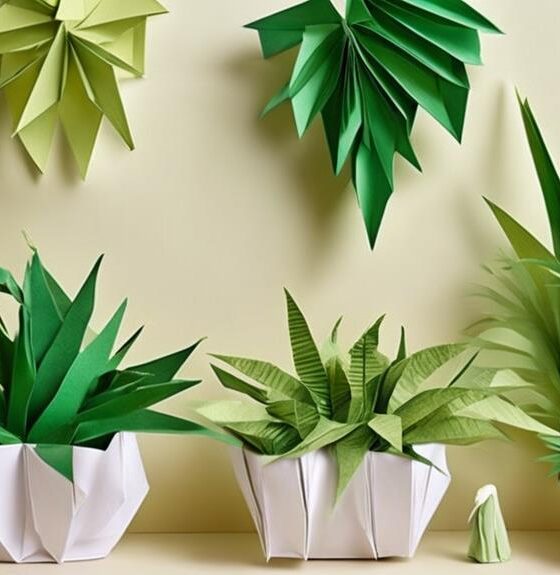 bathroom oasis with thriving greenery