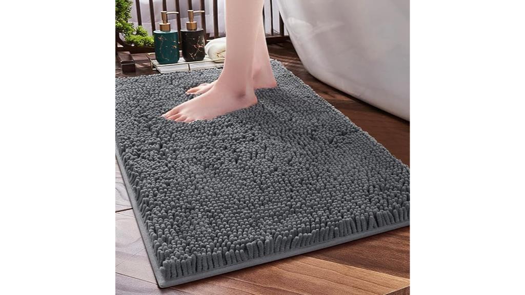 bathroom rug with grip