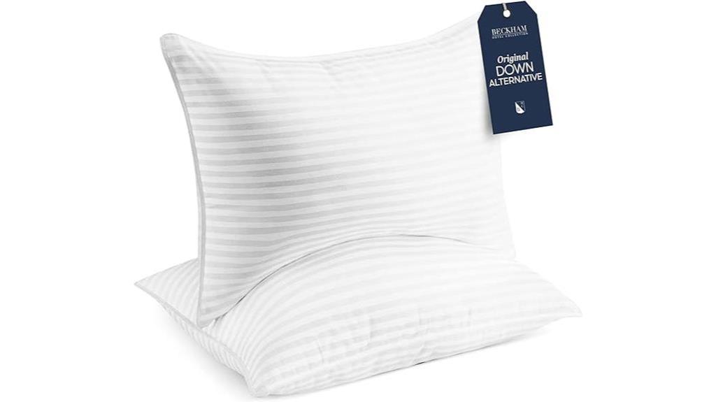 beckham hotel pillows set