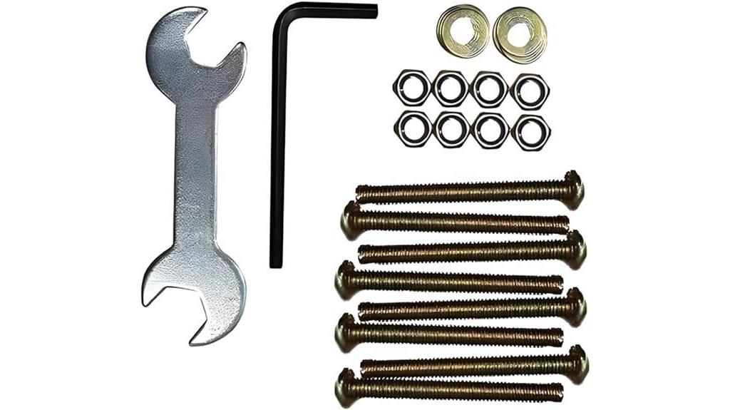 bed frame hardware set