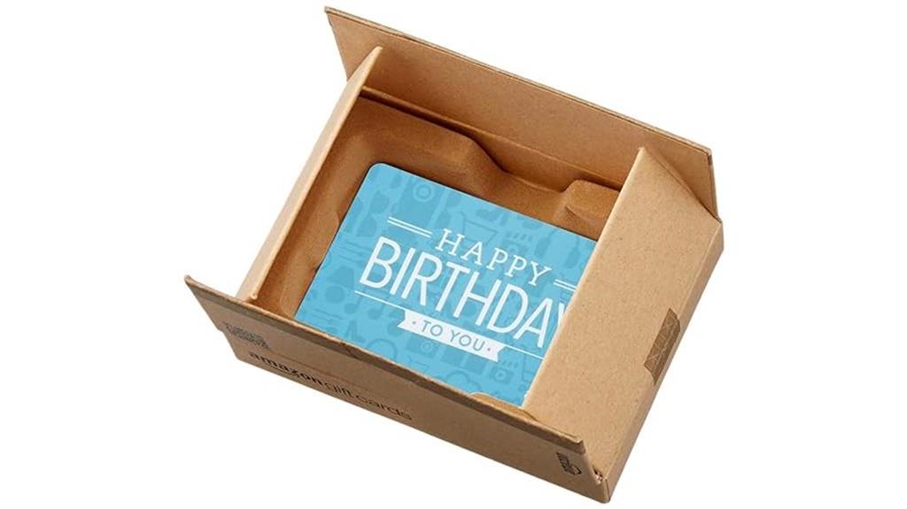 birthday gift box option