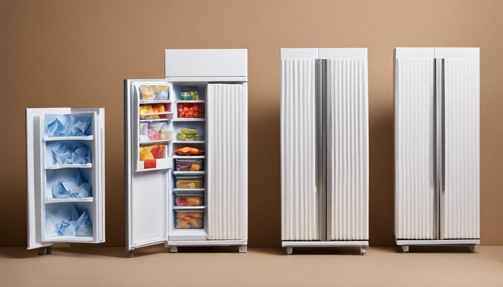 choosing an upright freezer