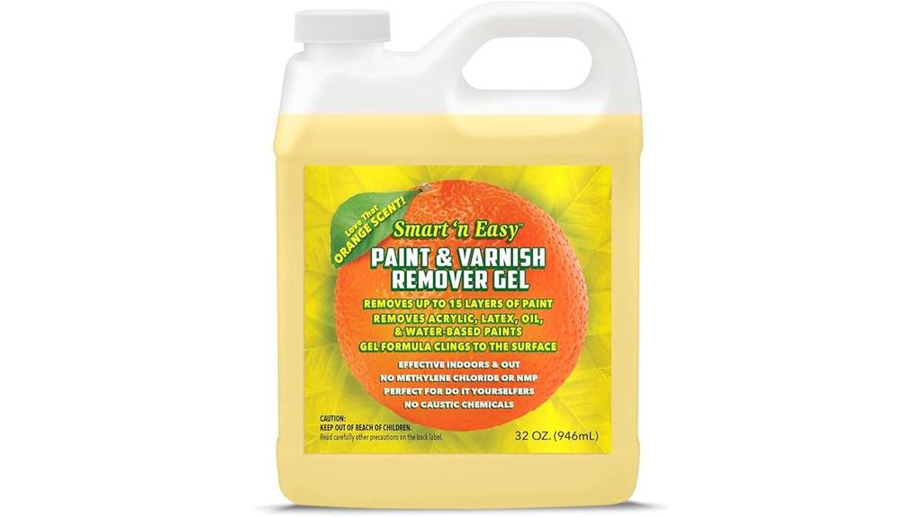 citrus scented gel paint remover