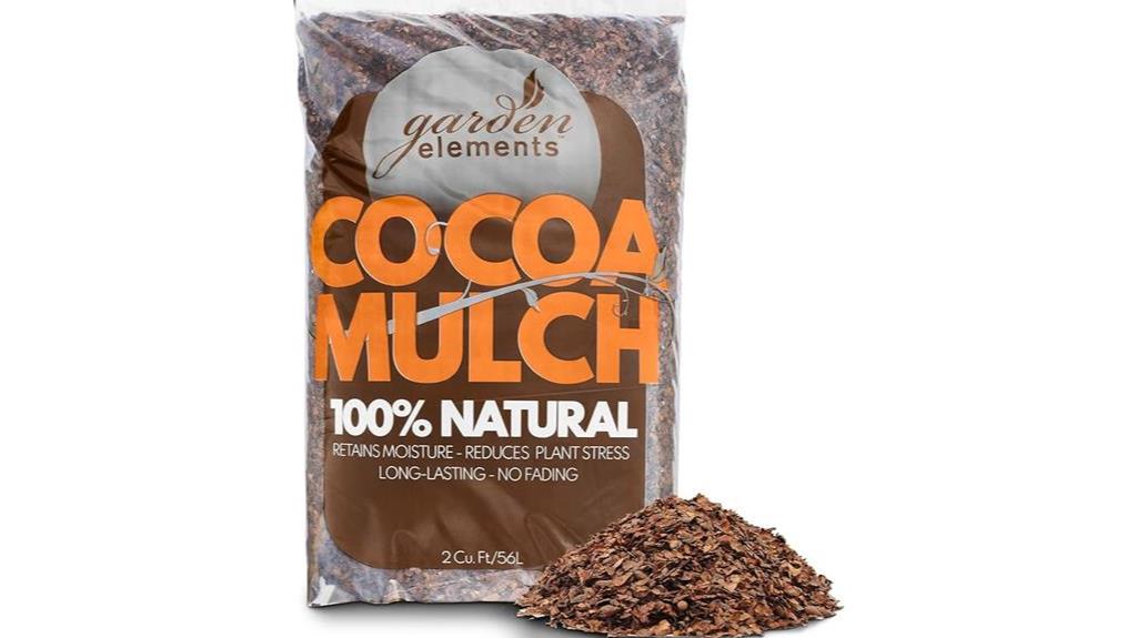 cocoa bean shell mulch