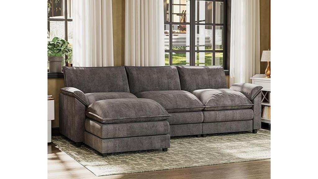 comfortable and stylish sectional