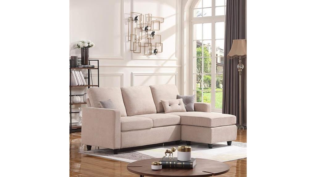comfortable l shaped couch design
