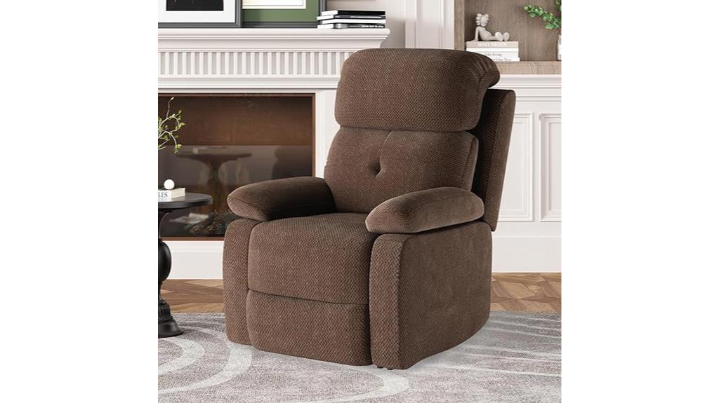 comfortable manual recliner chairs