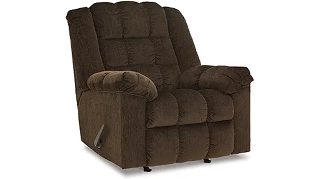 comfortable manual rocker recliner