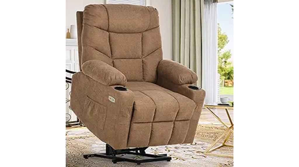 comfortable power lift chair