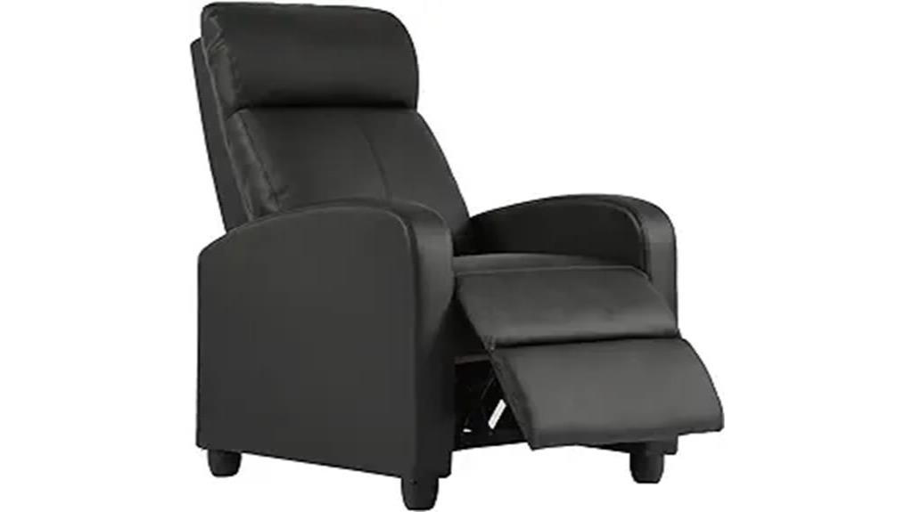 comfortable single recliner chair