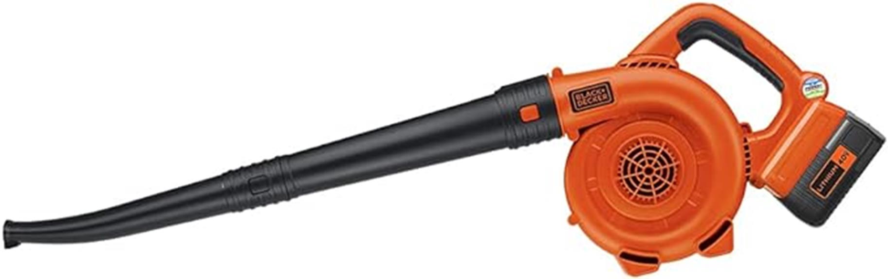 cordless blower by black decker