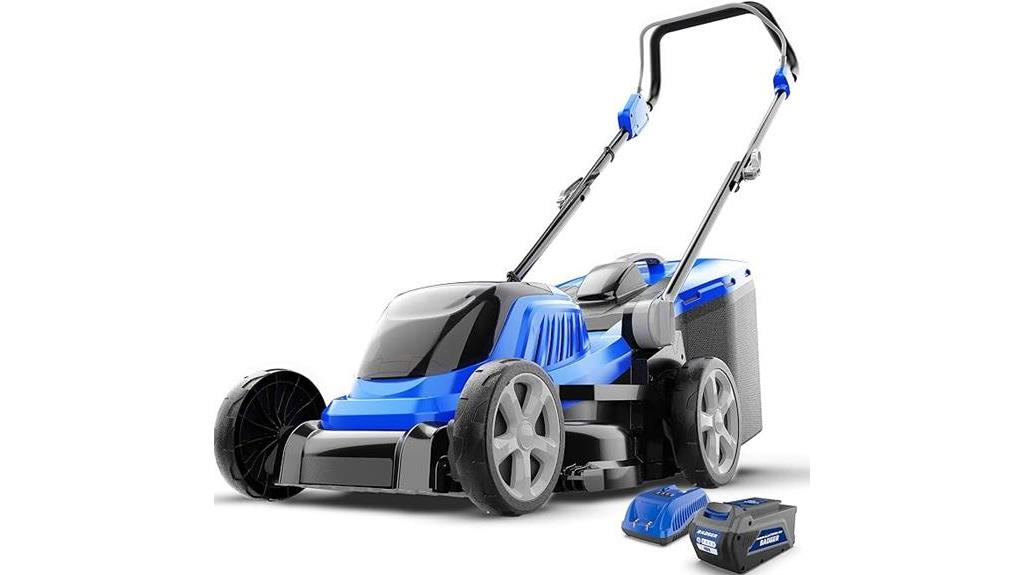 cordless brushless 40v mower