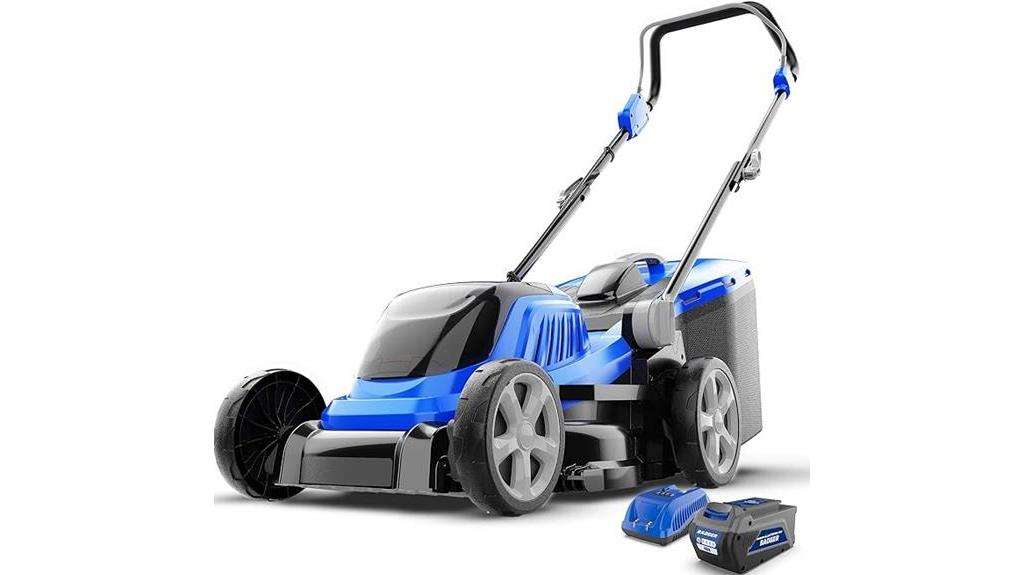 cordless brushless electric lawn mower