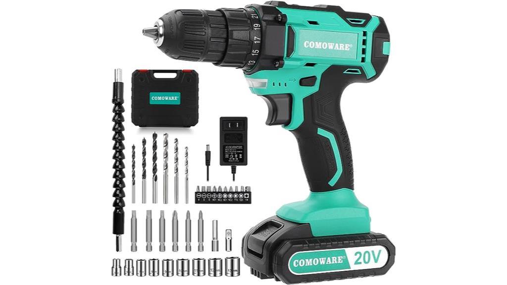 cordless drill with battery
