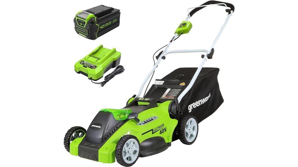 cordless electric lawn mower