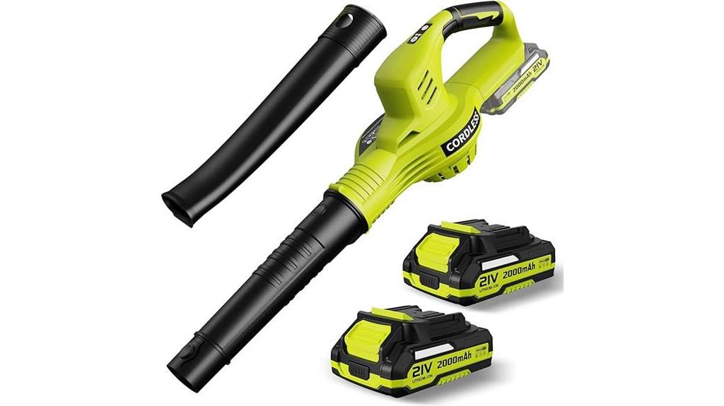 cordless electric leaf blower