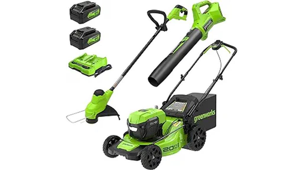 cordless lawn care set