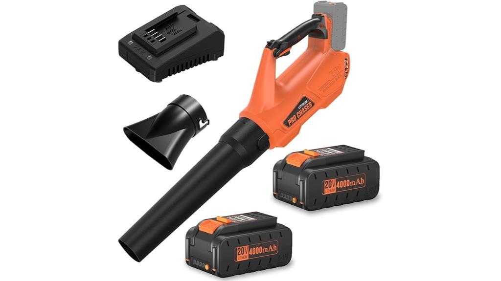 cordless leaf blower lightweight