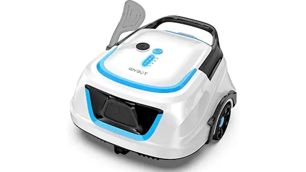 cordless robotic pool vacuum