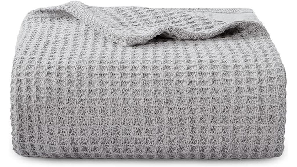 cozy cotton throw blanket