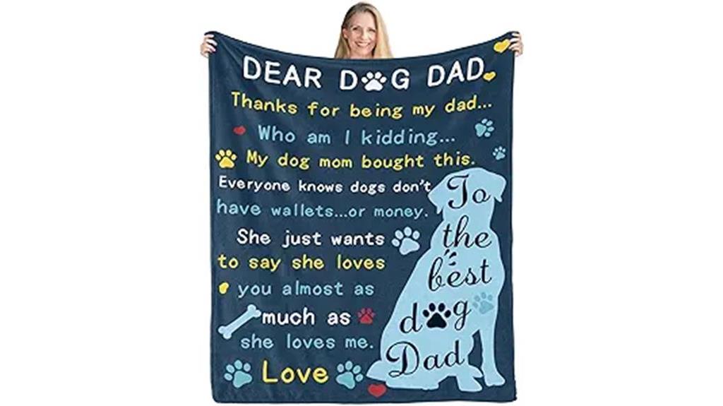 cozy gift for dog loving dads