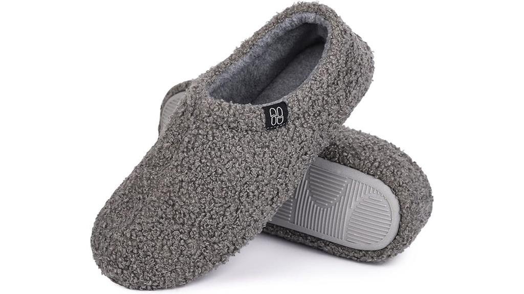 cozy memory foam slippers