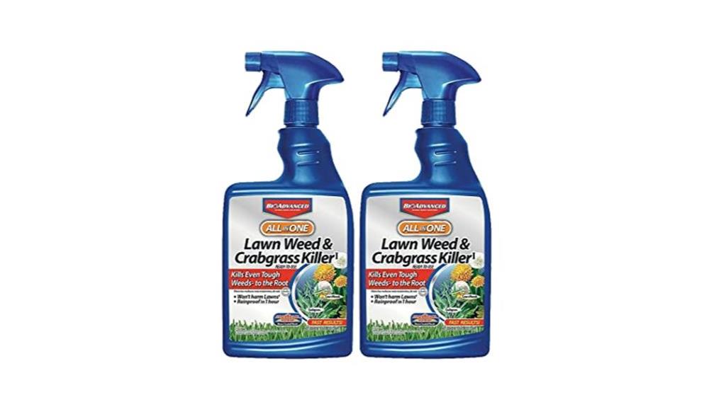 crabgrass and weed killer