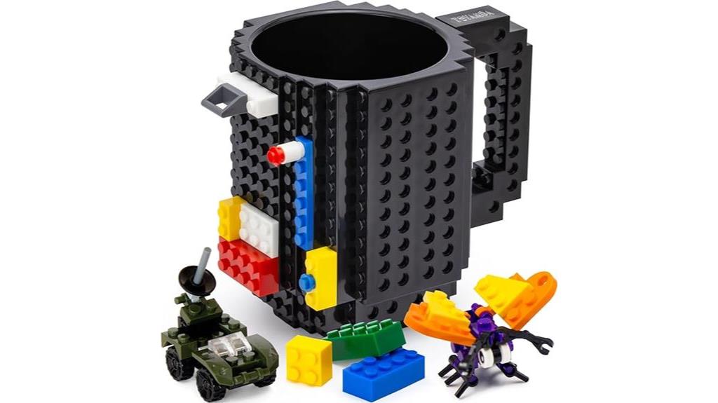 creative brick cups for kids
