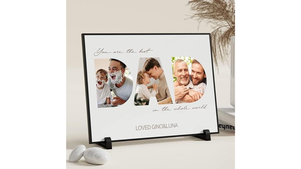 customized wooden frame gift