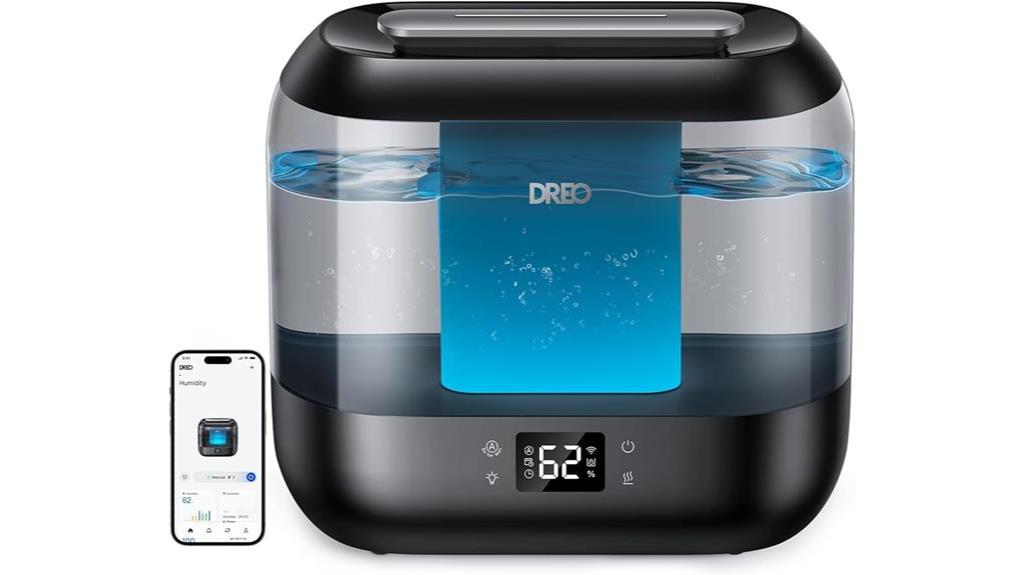 dreo smart humidifier features