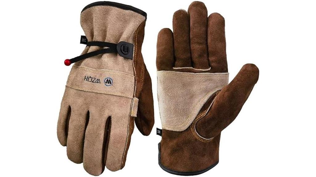 durable cowhide gloves unisex