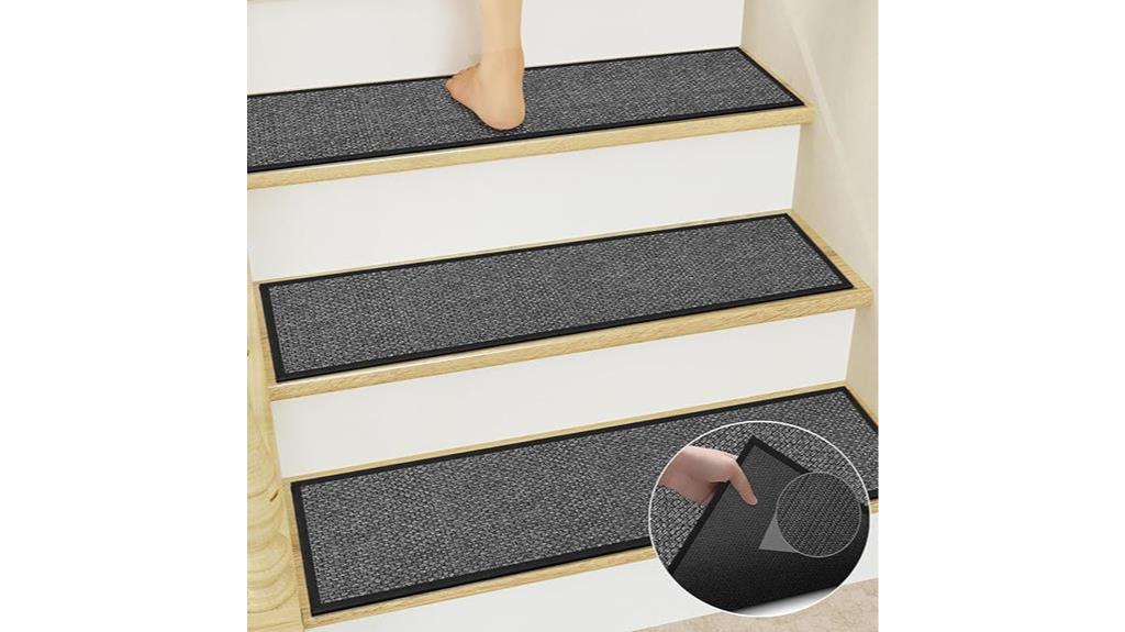 durable jute stair treads