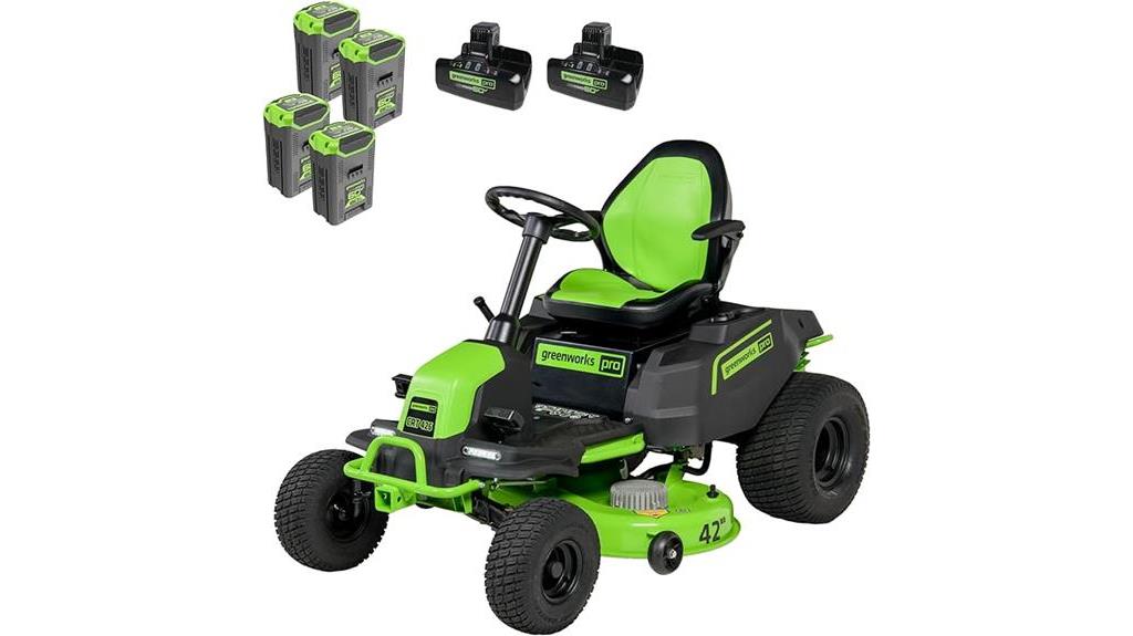 eco friendly electric riding mower