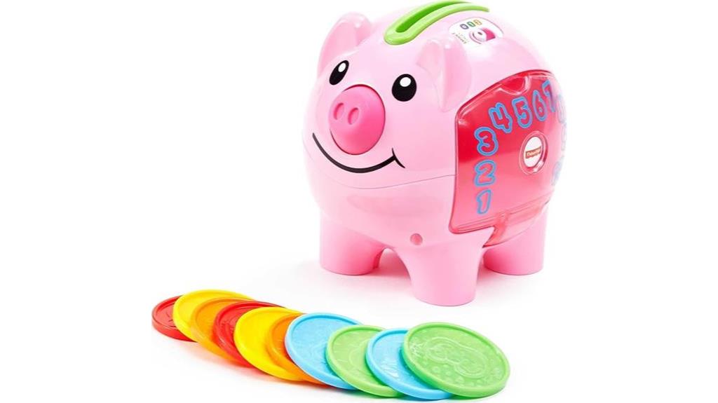 educational piggy bank toy