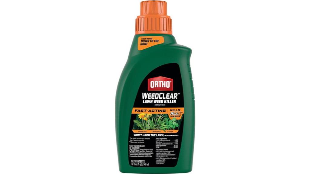 effective lawn weed killer