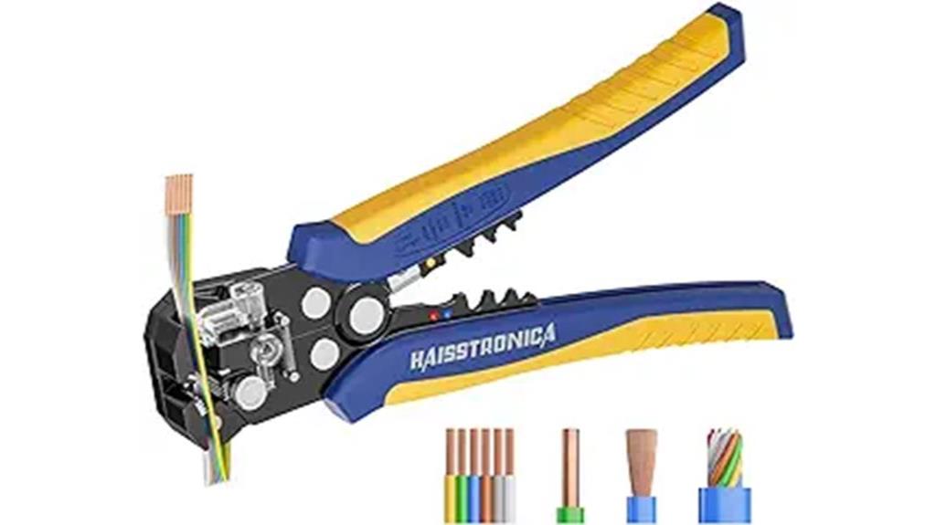 efficient self adjusting wire stripper