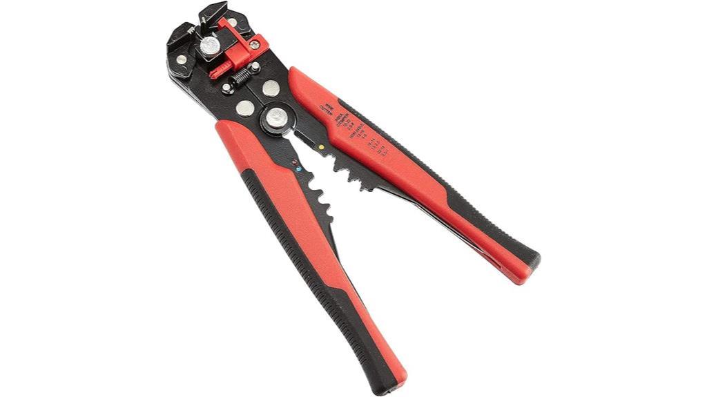 efficient self adjusting wire stripper