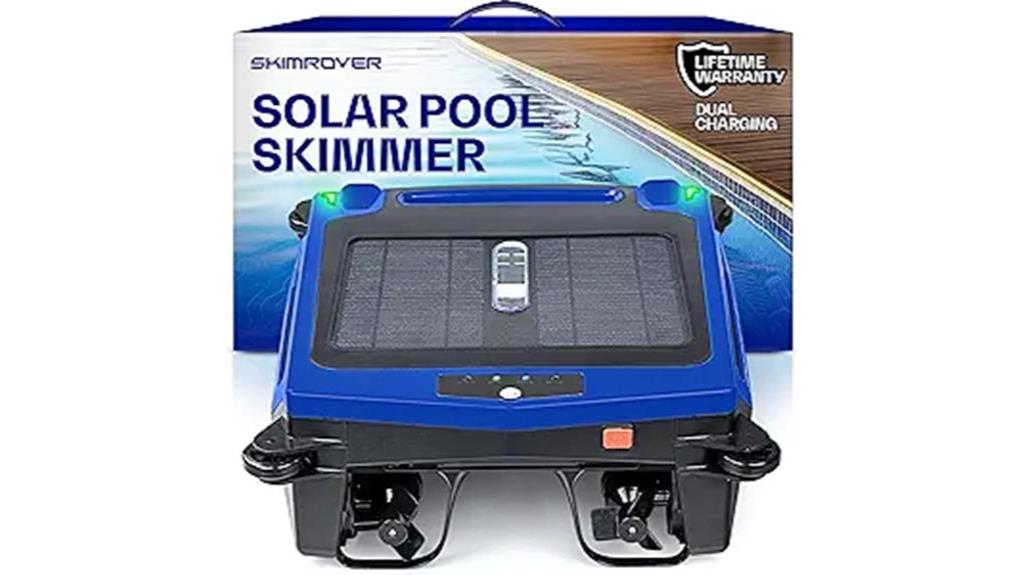 efficiently cleans pool surface