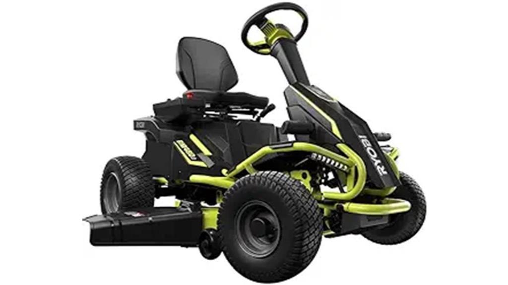 electric rear engine mower