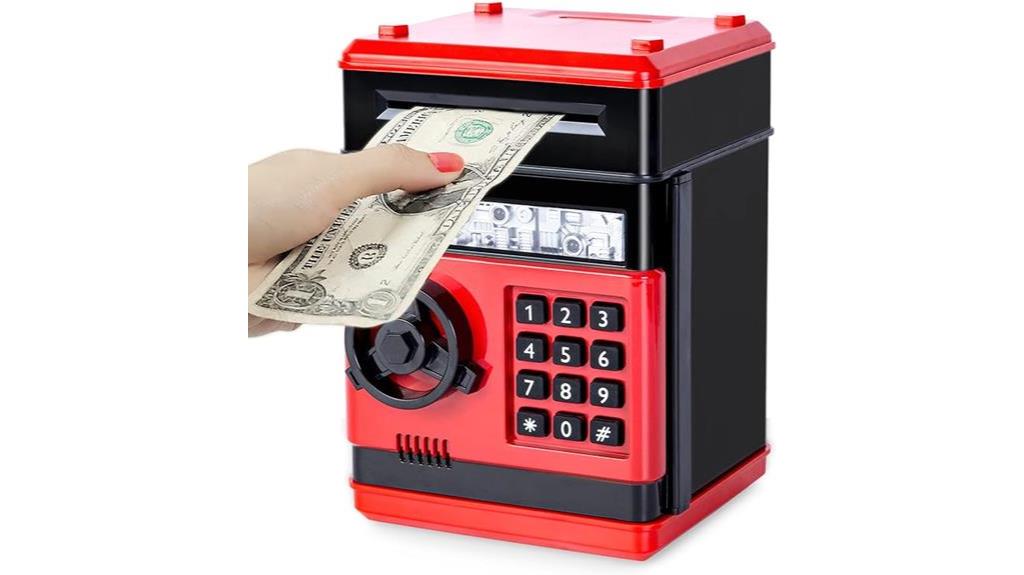 electronic coin money bank